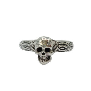 Cincin Perak Tengkorak Bali R707